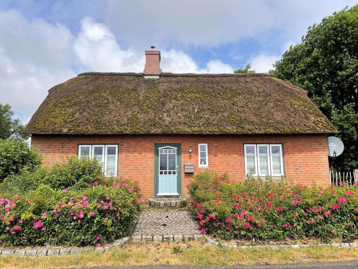 Das Puppenhaus, Reetdach, Sauna, Kamin, Eingezaeunt, Badewanne, Haustiere Willkommen Emmelsbüll-Horsbüll 외부 사진