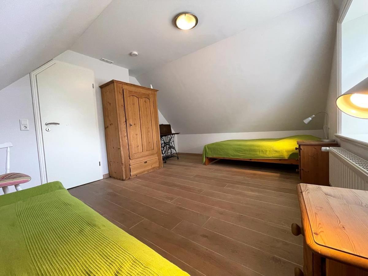 Das Puppenhaus, Reetdach, Sauna, Kamin, Eingezaeunt, Badewanne, Haustiere Willkommen Emmelsbüll-Horsbüll 외부 사진