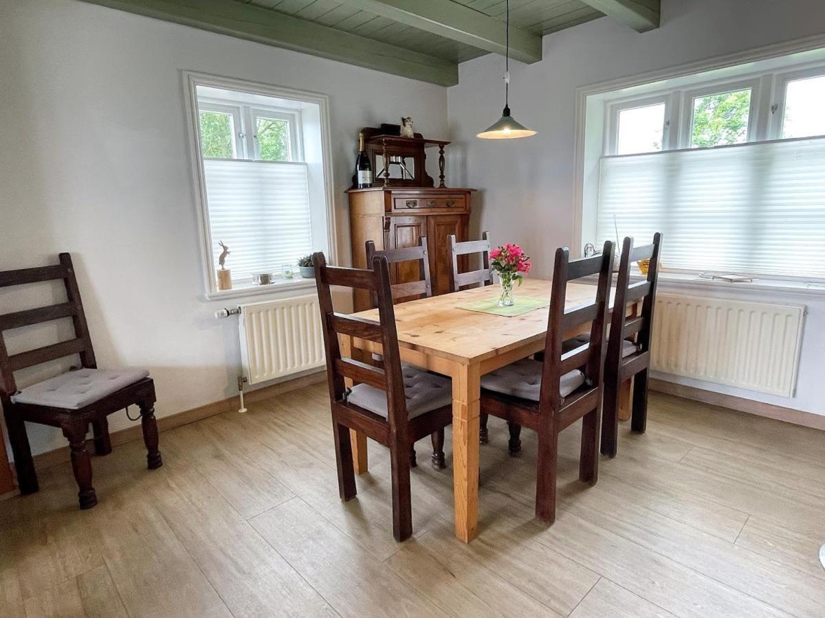 Das Puppenhaus, Reetdach, Sauna, Kamin, Eingezaeunt, Badewanne, Haustiere Willkommen Emmelsbüll-Horsbüll 외부 사진